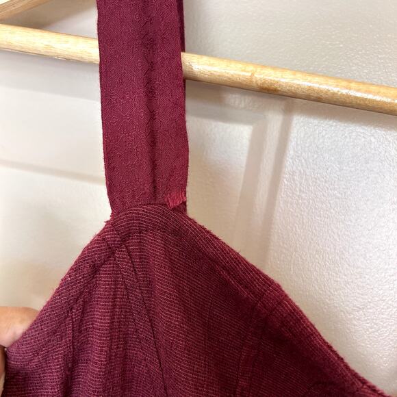 Free People Intimately Not a Chance Corset Wild Garnet Whimsical Dress XS - Picture 6 of 12